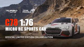 Pegasus 3 Official Licensed Co-Branded Edition Turbo Racing C78 176 Scale On-Road Rc Sports Car
