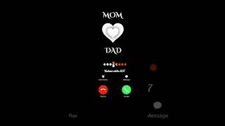 Mom Dad Calling Ringtone | Best Ringtone Tune | 2025 | Kishan edits 007