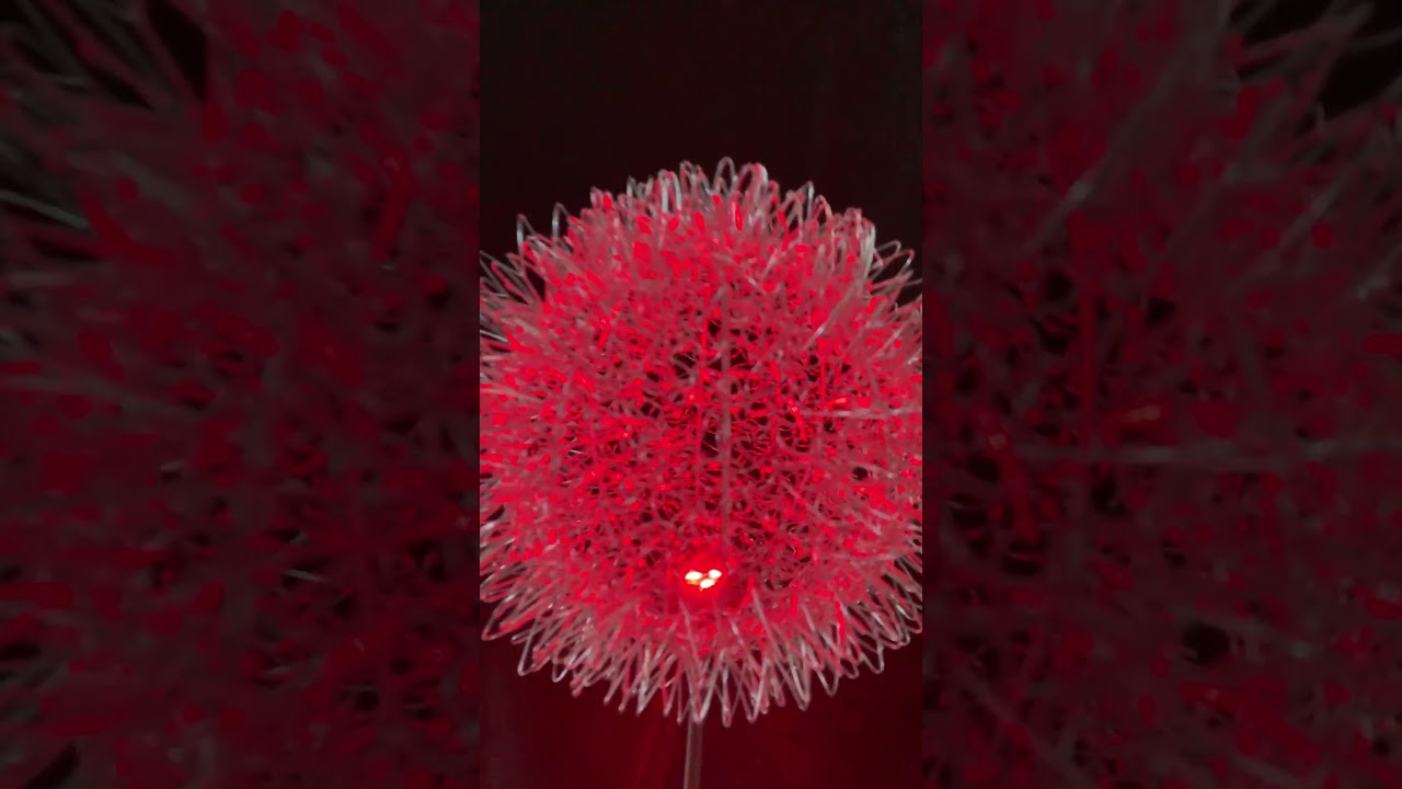 RGB color led landscape light for garden, park decoration