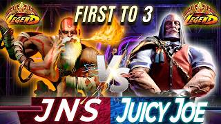 SF6 🤜 JUICYJOE (JP) vs JNS (Dhalsim) 🤛 ULTIMATE ZONING WAR FT3