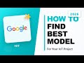 How to find the best small model for your IoT project