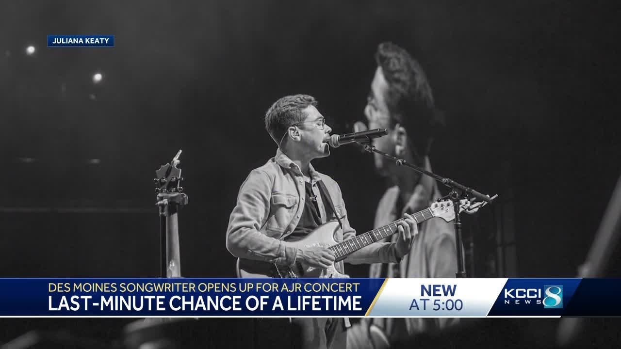 Central Iowa musician gets chance of a lifetime