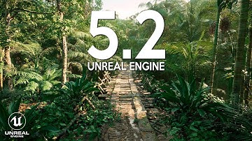 ULTRA REALISTIC 4K Tropical Rain Forest | UNREAL ENGINE 5.2 RTX 4090 HD 2023