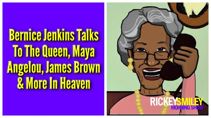 Bernice Jenkins Talks To The Queen, Maya Angelou, ...