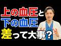 【上下の血圧差=脈圧は大きくても小さくても危険?】脳梗塞予防に一番大切な指標とは?