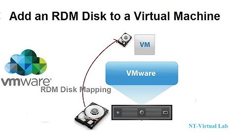 Add an RDM Disk to a Virtual Machine