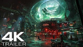 DYSTOPIKA (2024) Cyberpunk City-Builder Launch Trailer