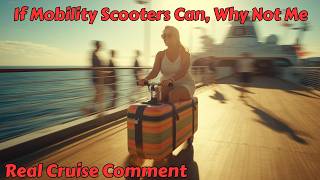 It's Stupid That Mobility Scooters Can And I Can't - Real Cruise Comments