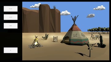 Dakota RTS game main menu preview - Work in progress