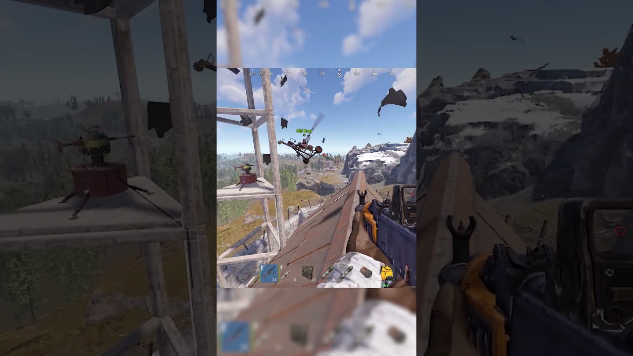 NEVER Text And Fly In Rust! #shorts