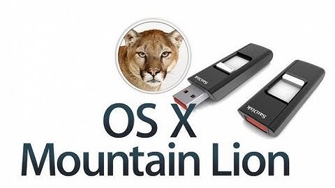 How to create an OS X 10.8 Mountain Lion USB install drive.