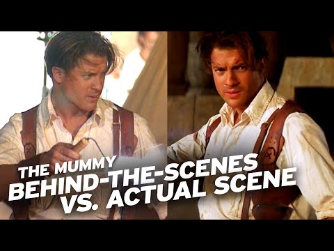 Behind The Scenes VS. The Actual Scene | The Mummy (1999) | All Action