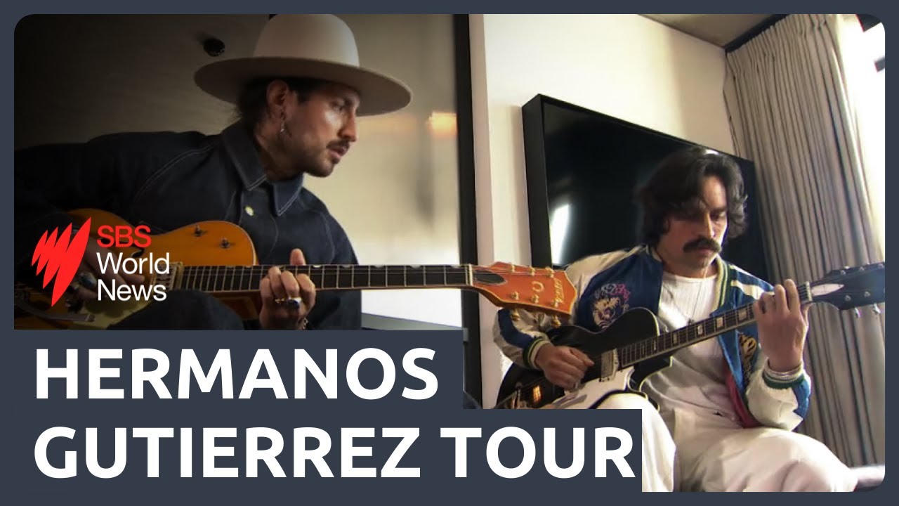 Swiss-Ecuadorian guitar duo Hermanos Gutierrez tour Australia - YouTube