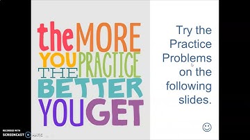 Skill Video   Key Points on the Graph of a Log Curve