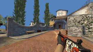 M4A4 Hellfire (China) for CSS v34-91  [Specialist Crimson Kimono]