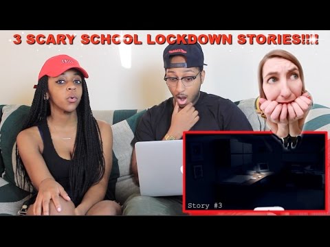 Couple Reacts : "3 Creepy True School Lockdown Stories" By Mr. Nightmare Reaction!!!