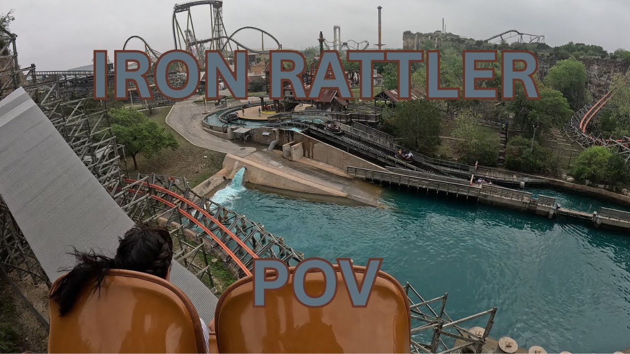 Iron Rattler POV At Six Flags Fiesta Texas - YouTube