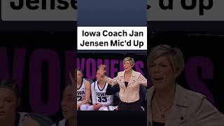 🔊 Coach Jan Jensen Mic'd Up | #17 Iowa Hawkeyes vs Tennessee Lady Vols | Women's Basketball