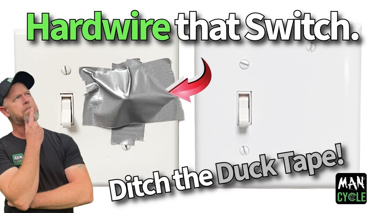 NEVER Offline Again! How to Bypass/Hardwire a Switch to a Ring Cam!