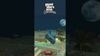 Car Stunt jump in GTA PT293 #gtasanandeas #cj #gta #gtasan #short #viral #shortsfeed