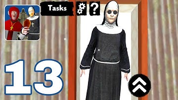 Nun And Monk Neighbor Escape 3D Gameplay Level 13