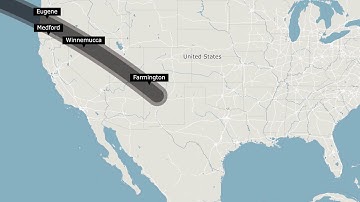The 2023 Annular Eclipse Path of "Totality"