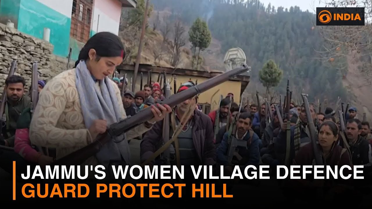 Jammu's women village defence guard protect hill | DD India