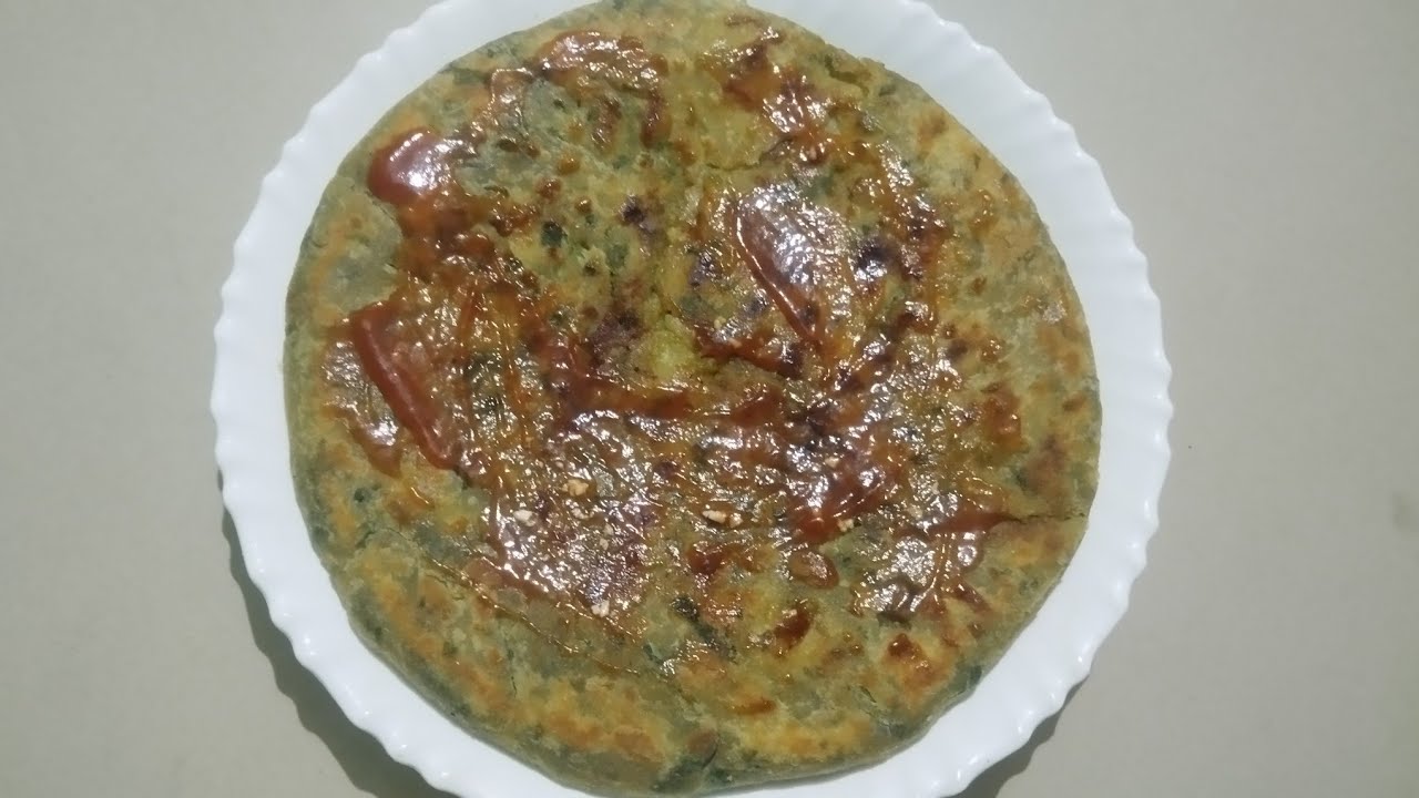 Palak paratha ki recipe