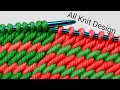 Sweater Knitting Stitches for Sweater | Easy sweater design