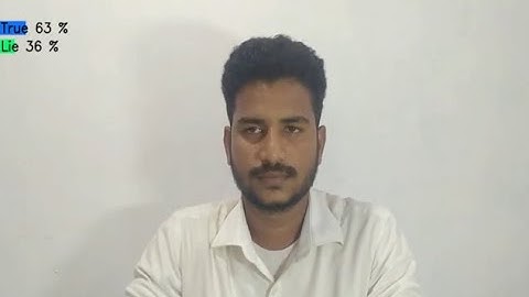 True/Lie Detection Using Sequences from Video helping of Mediapipe Facemesh