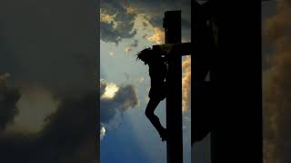 Jesus on the cross ✝️❤️✨🥺