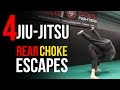Top 4 Jiu-Jitsu Techniques to Escape Rear Choke