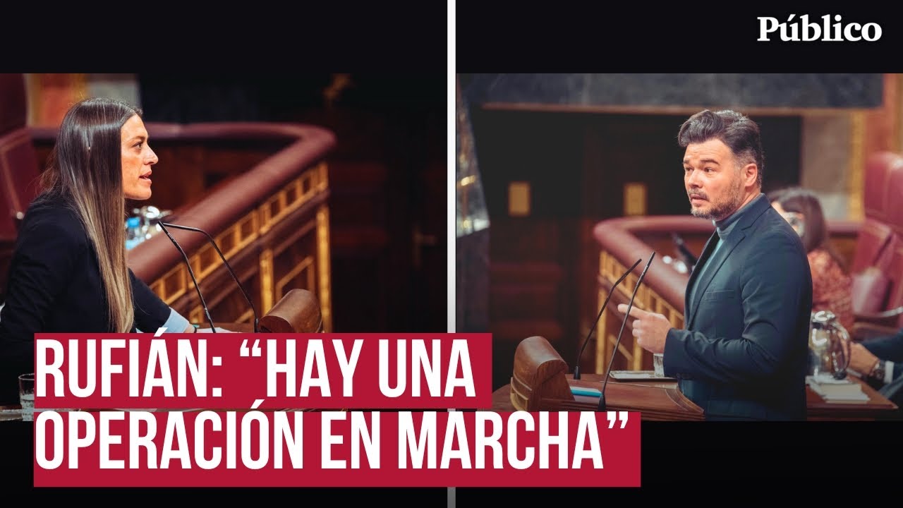 Rufián, contundente: 