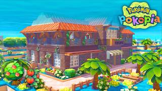 BUILDING A FARMERS MARKET AND ORCHARD IN BUBBLY BASIN! | POKOPIA screenshot 3