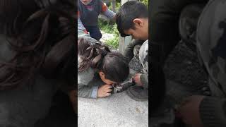 Cocuklarimin Yeni Dogmus Köpegi Yasatma Cabası Merhamet Ne Kadar Güzel Bisey