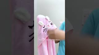 Hooded Towel for Baby #everydaywithcaiden #mommykarenv #hoodedtowel #forbabies