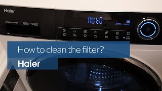 Haier washing machine - How To Clean the Filter