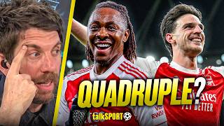 'I CAN SEE IT!' Andy Goldstein BELIEVES Arsenal can WIN the QUADRUPLE!