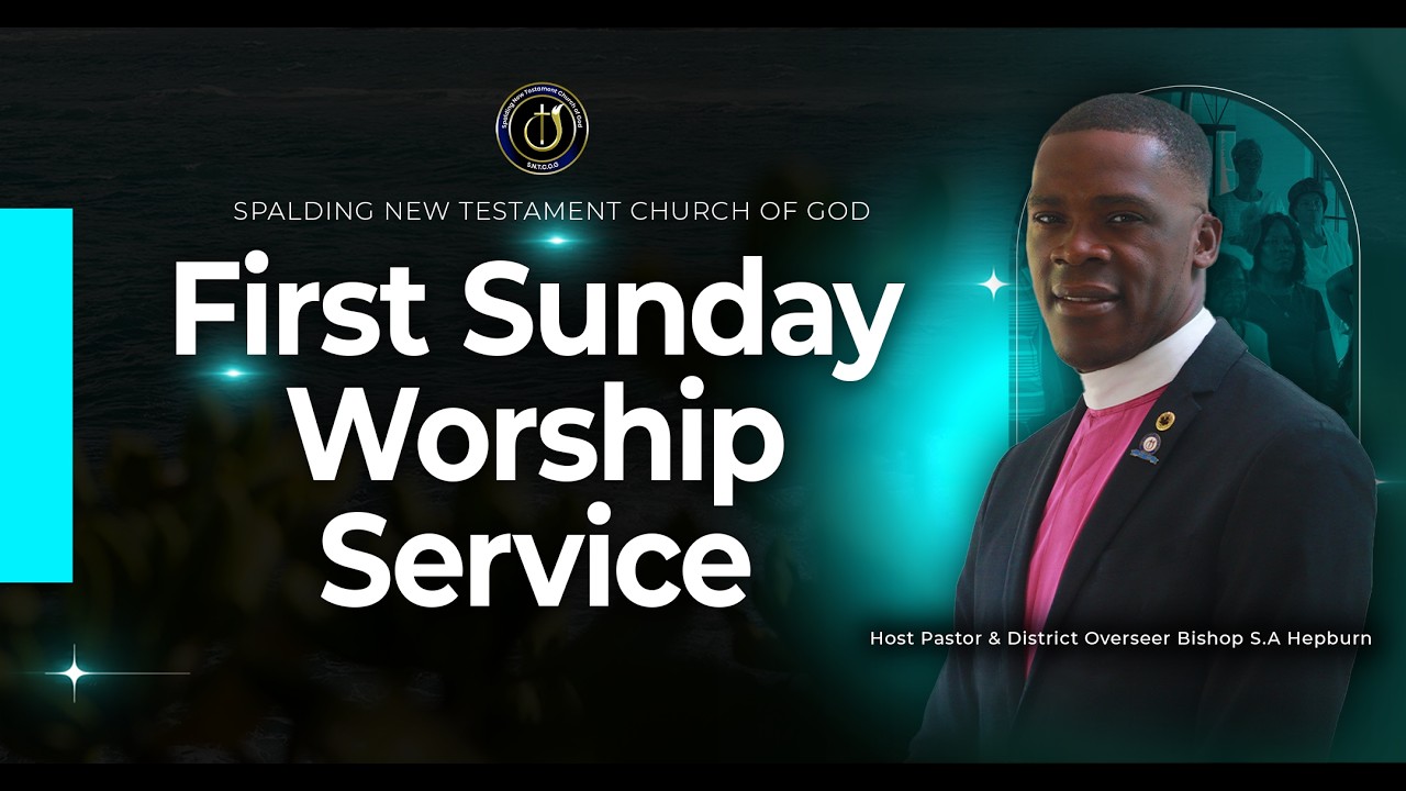FIRST SUNDAY WORSHIP SERVICE | HOST PASTOR BISHOP STEVE HEPBURN | MAY 3, 2026.