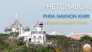 'Khao Wang' Walking tours of Phra Nakhon Khiri Historical Park - Phetchaburi, Thailand. January 2023