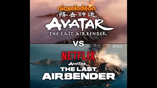 Side-by-side Comparison: Avatar The Last Airbender - Netflix Teaser