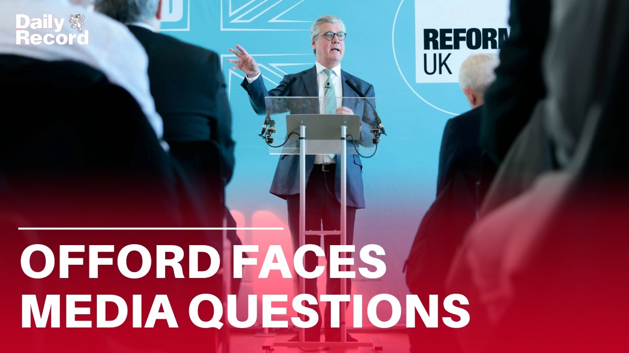 Malcolm Offord faces MEDIA GRILLING after announcing candidacy for Scottish elections