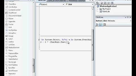 Видео урок по visual basic