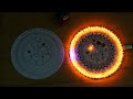 Juno star chaser retro 1.1 - 60 neon lamp clock - avr smd - nixie tube alternative led high voltage