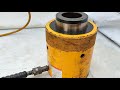 Enerpac rch1003 hollow plunger hydraulic cylinder 100 ton 3 in stroke