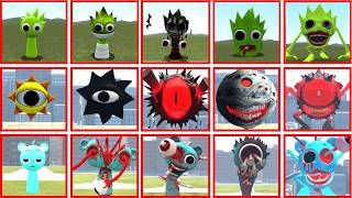 EPIC BATTLE LIME VS BLACK SUN AND SKY MONSTERS FAMILY IN GARRY'S MOD!
