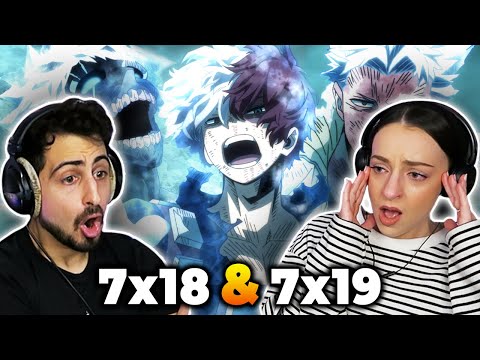 This DESTROYED US! 😭 *MY HERO ACADEMIA* Episodes 7x18 & 7x19 REACTIONS!