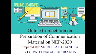 ONLINE AND DIGITAL EDUCATION ENSURING EQUITABLE USE OF TECHNOLOGY