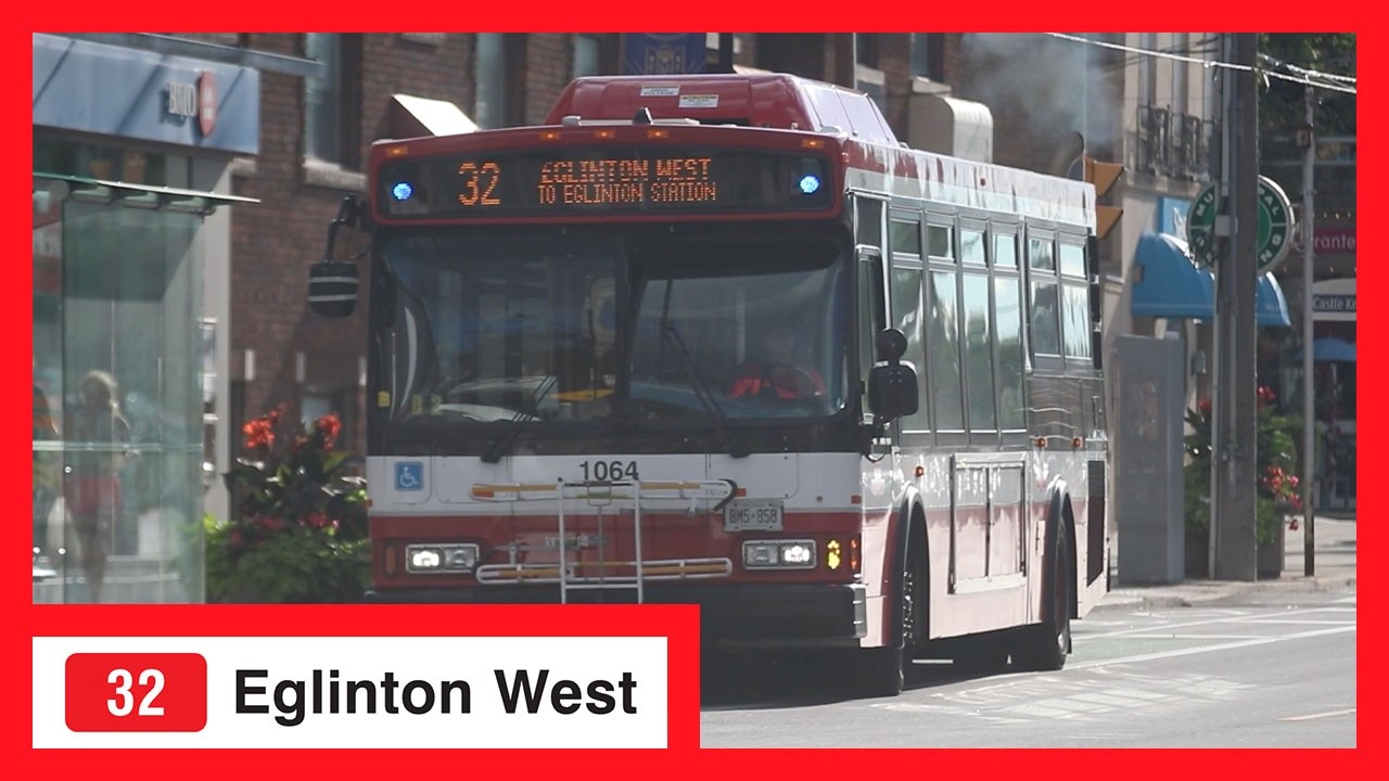 TTC Orion VII OG Hybrids on 32 Eglinton West (The Final Days)
