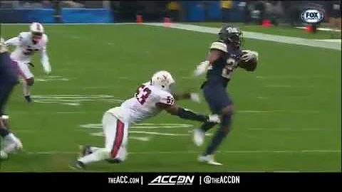 Pitt RB Darrin Hall Top Plays 2017